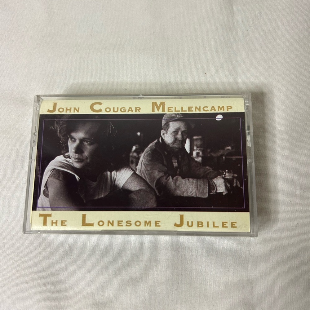 John Cougar Mellencamp The Lonesome Jubilee 1987 Cassette Tape